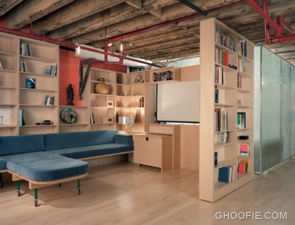 Living Space Basement Remodeling Ideas Wooden Floor