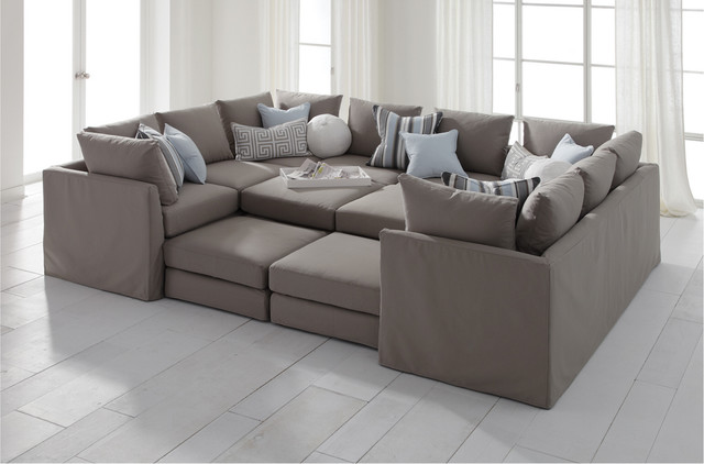 Contemporary sectional sofa