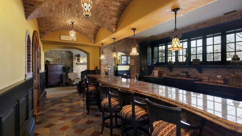 Basement bar design ideas