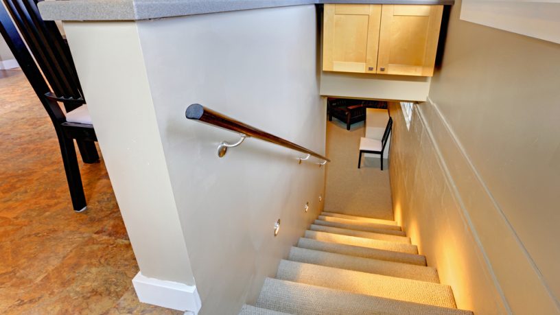 Basement stairway design idea