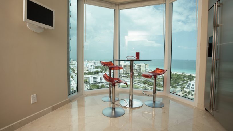Dining room with amazing view