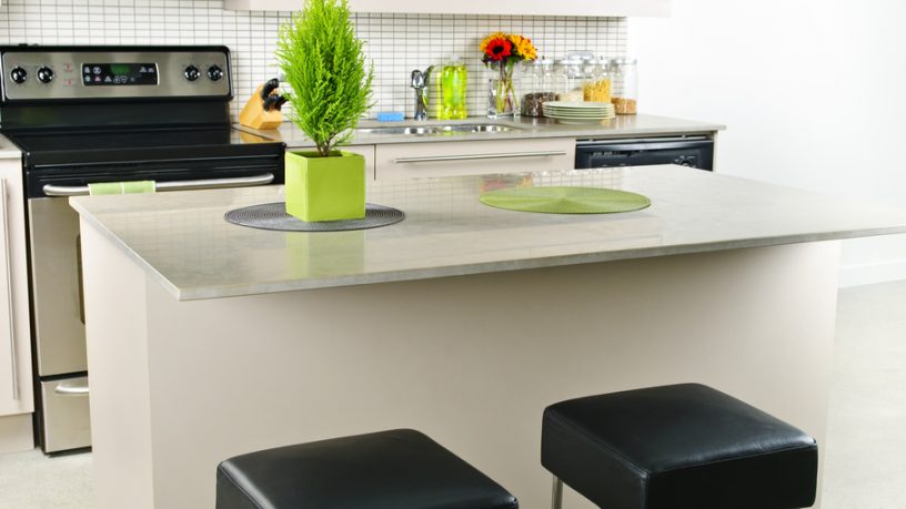 Small apartment kitchen furnishings