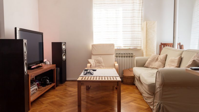 Small apartment living room