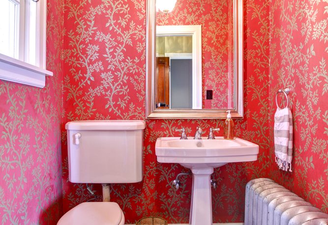 Small pink bathroom ideas
