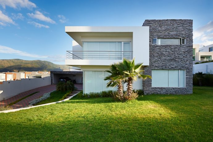 Great grass modern house