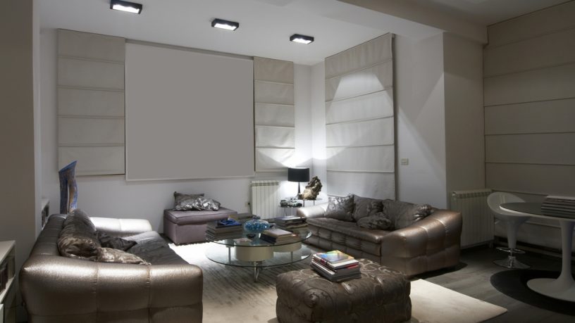 Trendy sofa living room