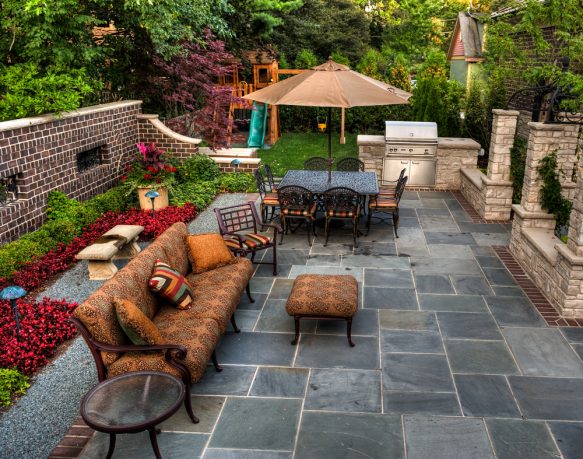 Backyard cabana