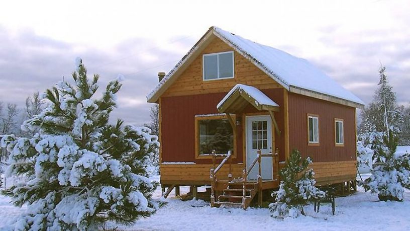 Tiny cottage house plan