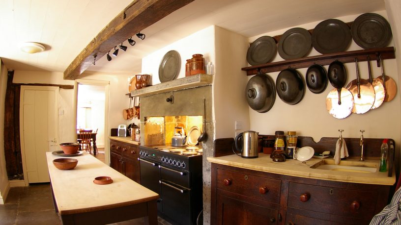 Stylish rustic kitchen